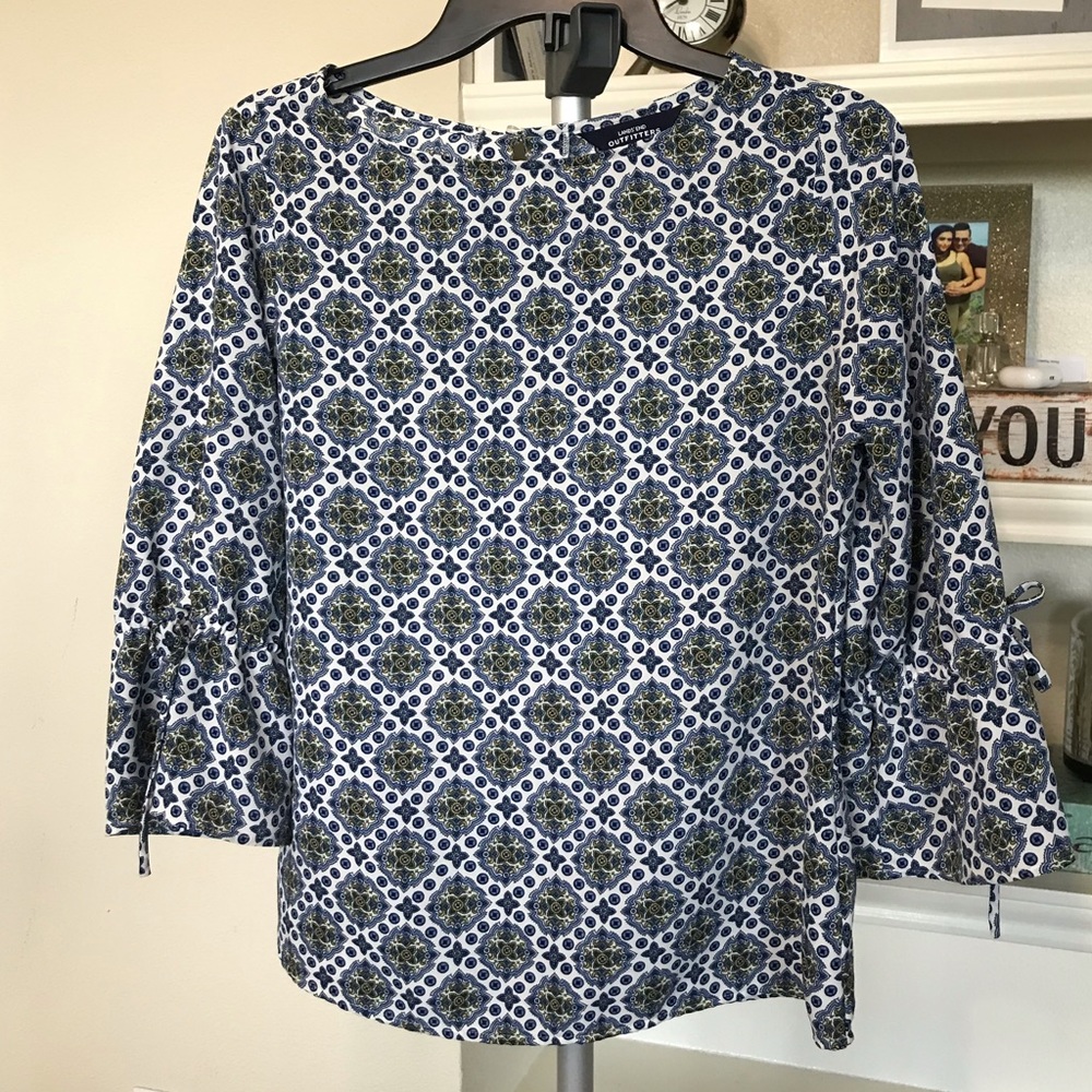 Chase Bank uniform blouse